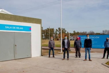 Pusieron en marcha una nueva estación de bombeo de líquidos cloacales en Junín