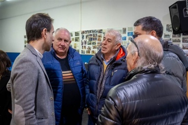 Guiño de Uocra a Petrecca luego del anuncio de obras en escuelas de Junín