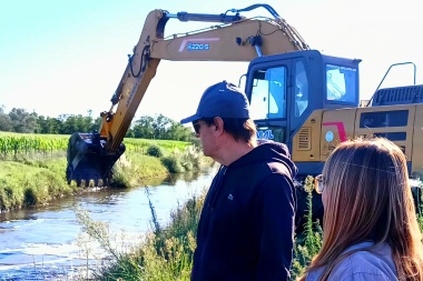En Carlos Casares trabajan para prevenir el avance del agua