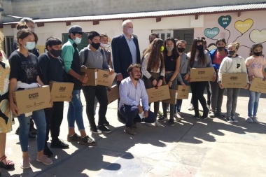 "Trabajamos para que haya un proceso de presencialidad plena", dijo Perczyk en Junín