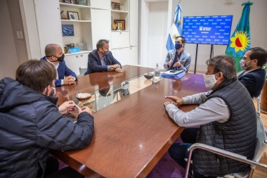 Petrecca recibió a Katopodis, Avellino Zurro y Patricio García por obras para Junín