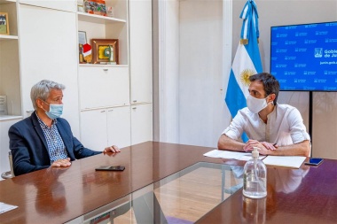 Petrecca recibió al subsecretario provincial de Infraestructura Escolar en Junín