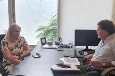 Revilla y Sileoni abordaron proyectos educativos para General Arenales