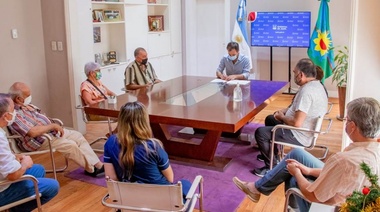 Firman convenio para incorporar un nuevo loteo al plan Proyectar