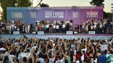 Respaldo del PJ Junín al plenario "Luche y Vuelve"
