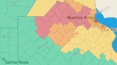 Varios distritos de la cuarta sección en alerta rojo y naranja por tormentas