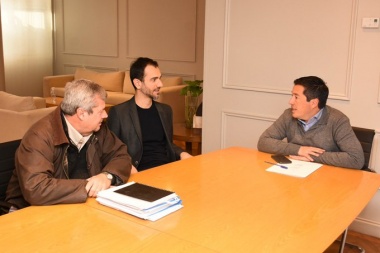 Nardini recibió a Petrecca por las obras del Fondo de Infraestructura en Junín