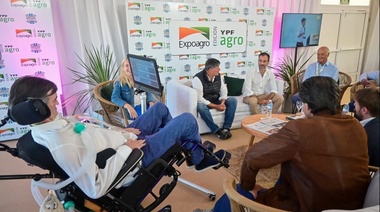 Petrecca en Expoagro: gesto al campo y cúpula PRO