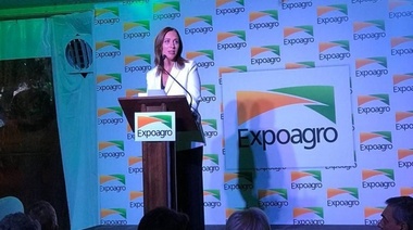 Expoagro: Vidal prometió ayuda para los productores afectados por la sequía