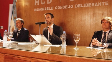 Petrecca abrió sesiones ante el Concejo de Junín