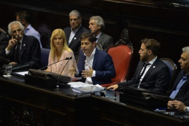 Kicillof abre sesiones legislativas con un discurso que une gestión y reelección