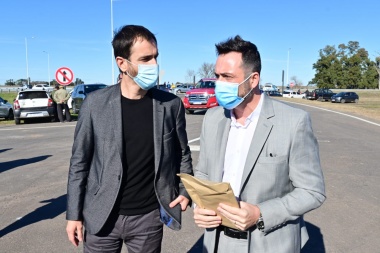 Petrecca y Aiola celebraron la autopista pero recordaron que "la decisión política fue del gobierno anterior"