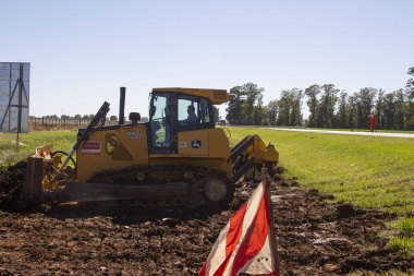 Iniciaron las obras para construir autopista sobre ruta 7 entre Carmen de Areco y Chacabuco
