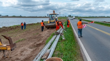 Comenzaron a construir las nuevas alcantarillas en el Puente de Lincoln