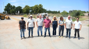 En conjunto con provincia comenzó una importante obra hidráulica en Chivilcoy
