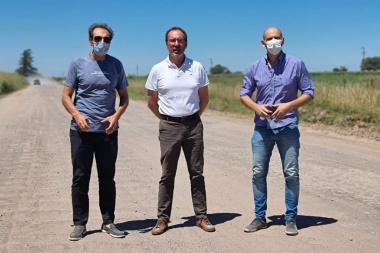 Stadnik recibió a Lago en Carlos Casares