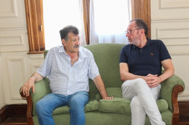 Cambio de época: Barenghi recibió a Torchio en Bragado