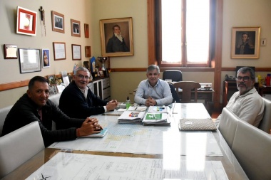 Britos y Gatica se reunieron por la organización de la tradicional "Doble Bragado"