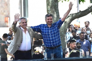 Con un llamado a la unidad, Máximo Kirchner asumió la presidencia del PJ bonaerense
