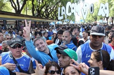 “Si alguien se enoja vamos a elecciones y la sociedad define”, dijo Máximo