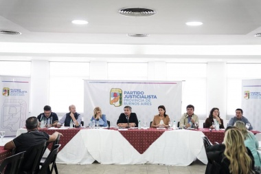 Con representantes de la cuarta, reunión del Consejo del PJ bonaerense