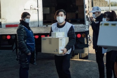 Llegaron a Junín 10.200 dosis de AstraZeneca para la segunda dosis