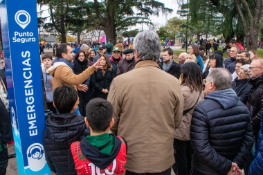 Inauguraron el décimo Punto Seguro en Junín
