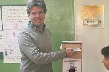Cristina aguarda baja concurrencia y se mostró "expectante" con el resultado