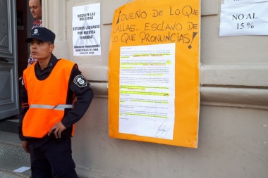 Municipales advierten sobre el corte de horas extras luego del paro