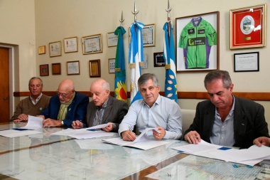 Se firmó convenio marco para un centro comercial a cielo abierto en Chivilcoy