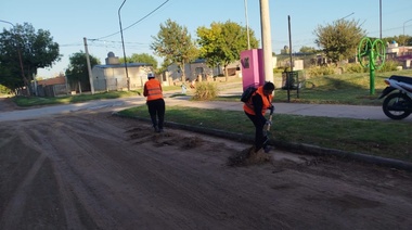 En Ameghino también funciona el banco de tareas comunitarias