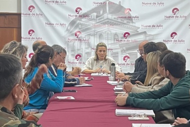 Gentile volvió a reunir al comité de crisis en 9 de Julio