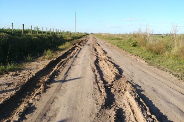 La Rural de 9 de Julio informó "semáforo en rojo" por el estado de caminos