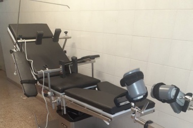 Incorporan una mesa quirúrgica para el hospital municipal de Chivilcoy