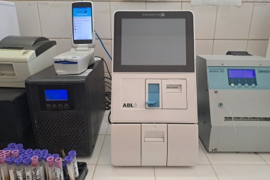 El Hospital incorporó nuevo equipamiento para el laboratorio