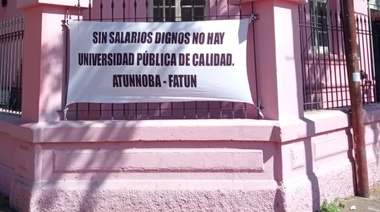 Importante adhesión de no docentes de la UNNOBA al paro por 48 horas