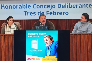Tres de Febrero: Costa presentó su libro "Los Concejales"