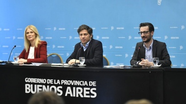 Ante intendentes del conurbano, Kicillof lanzó "Buenos Aires Crea"