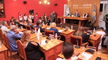 Pulgar abajo de la oposición al discurso de Petrecca ante el Concejo