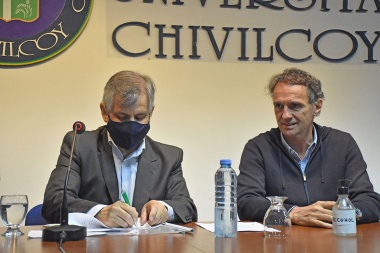 Katopodis pasó por Chivilcoy, recorrió obras junto a Britos y firmó convenios entre nación y municipio