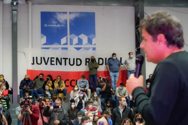 El radicalismo de la cuarta estuvo en Junín respaldando a Manes