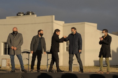 Kicillof vuelve a la cuarta con agenda en General Pinto