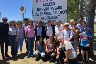 "En cada rincón de la provincia una obra empieza y termina", dijo Arata