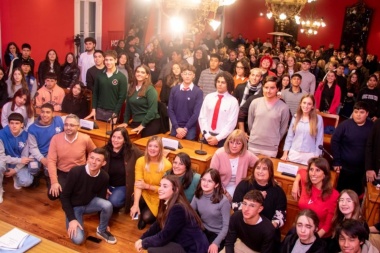 Se declaró de interés legislativo los 25 años del Concejo Deliberante Estudiantil