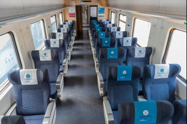 Más de 3000 personas se movilizaron en tren a Junín durante semana santa