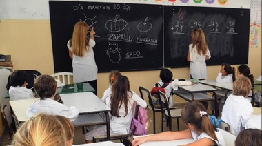 Provincia avanza con la ampliación de jornada en escuelas primarias