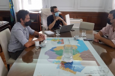 Barroso estuvo en Economía por los fondos que gira la provincia a 9 de Julio