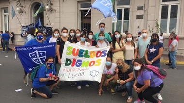 Municipales repudiaron "presiones desleales" de funcionarios y ratificaron la medida de fuerza