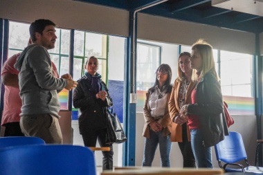 Avanza el proyecto de una escuela secundaria técnica en el Taller Ministro Mario Meoni