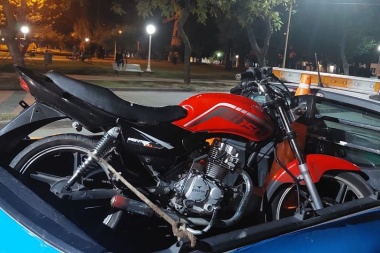 En Chacabuco salen "a la caza" de motociclistas infractores